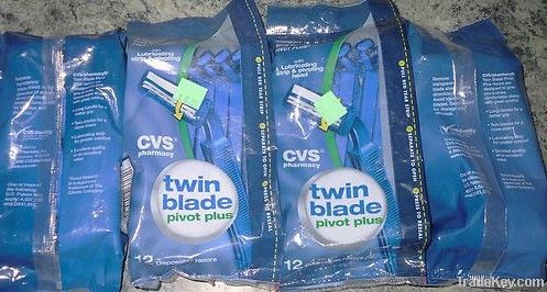 Sell Twin Blade Disposable Razor Blades For Pivot Plus