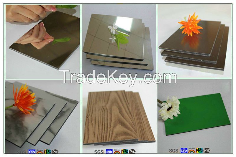 Hot sale exterior cladding and facade aluminum composite panel