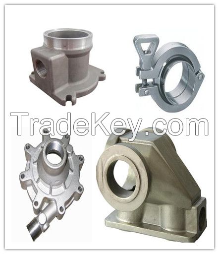 investmetn casting parts with many kinds of materials, like stainless steel, carbon steel, ect.