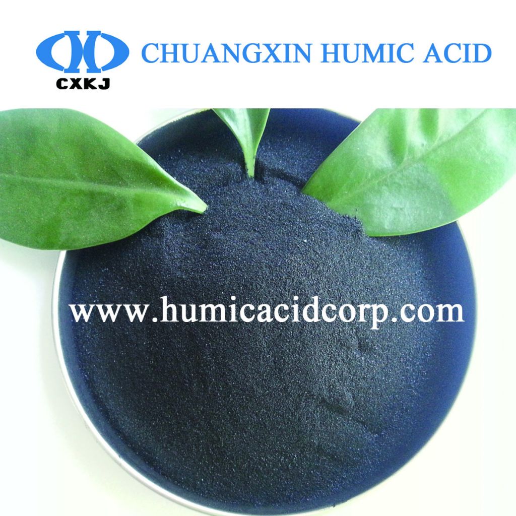 95% soluble potassium humate powder manufacture for drip irrigation and fertigation