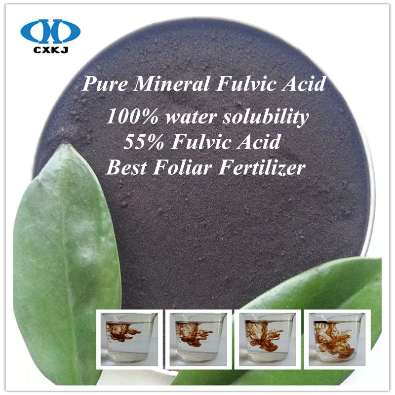 Manufacturer  100% Water Soluble Pure Minerals Fulvic Acid