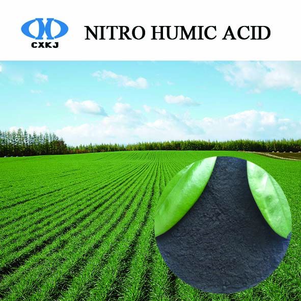 As soil conditioner, Nitro humic acid is specially used in regulating  the pH of the soil-----Nitro Humic Acid
