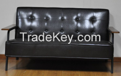 synthetic leather sofa