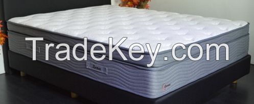 Sumptuous breathable latex foam pocket spring mattress