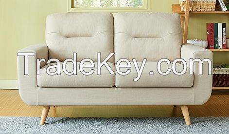 stylish linen sofa