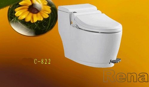 The latest Mechanical Straight-flushing one-piece toilet