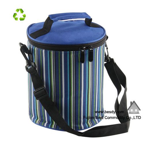 Fashion polyester insulation thermal lunch bag