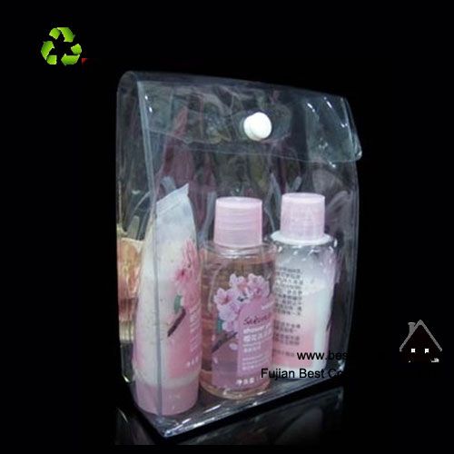 Fancy Promotional Transparent Clear PVC Cosmetic Bag