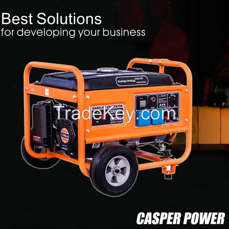 Portable Gasoline Generator 650W to 10KW