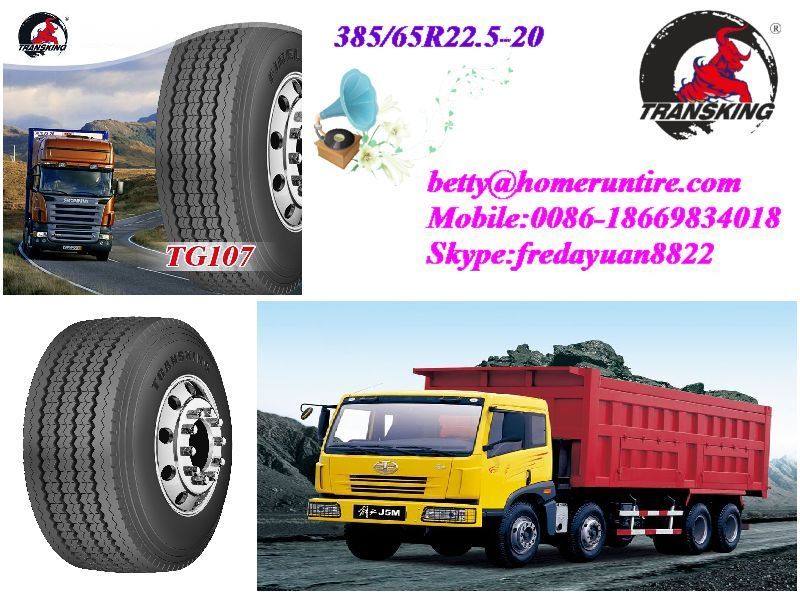 truck tires /TYRES385/65R22.5-20 with GCC, ECE, DOT, ECT, HOT SALE IN MARKETS