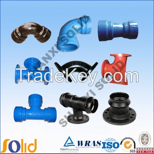 ductile iron pipe fittings