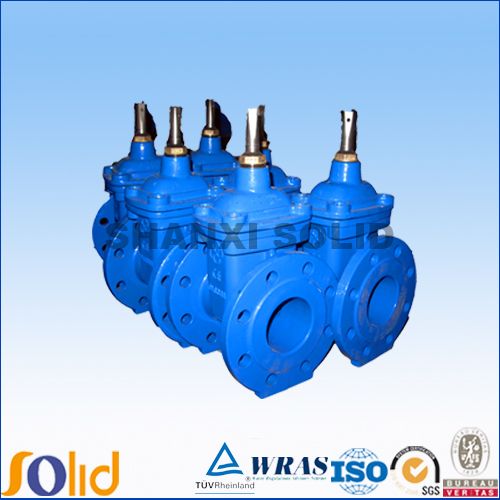 non-rising stem resilient seated gate valve