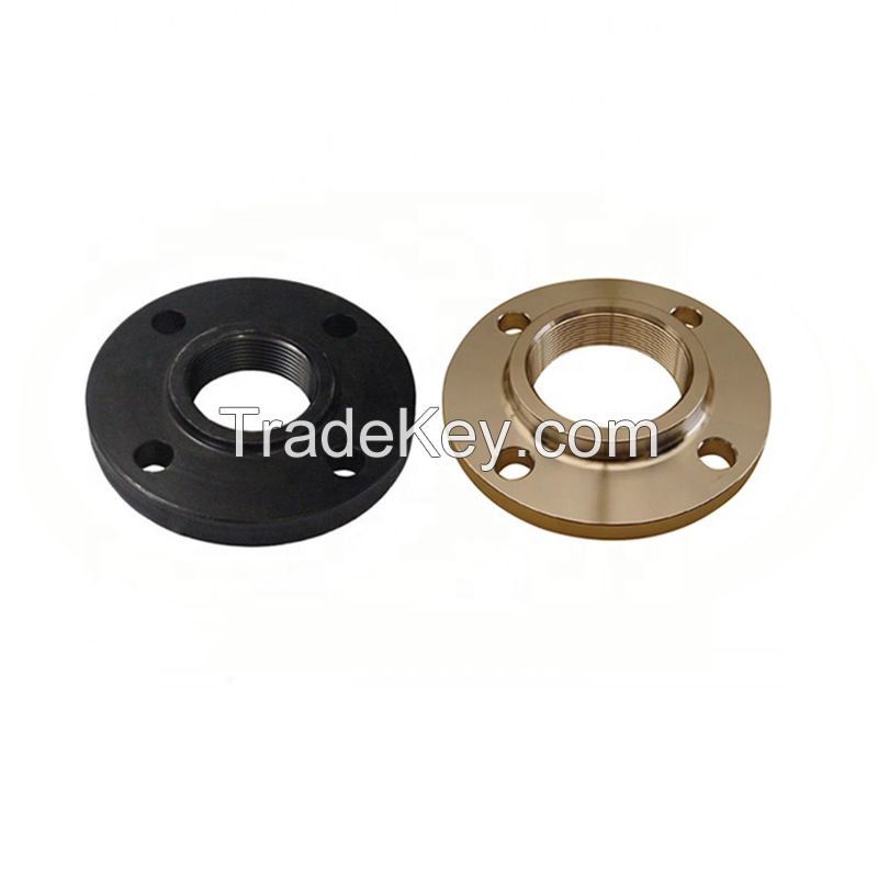 Wholesale 150# ANSI B16.5 Galvanized Carbon Steel Forged Threaded Flange