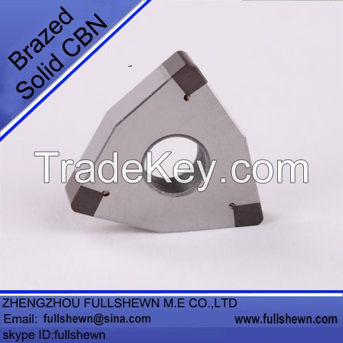 solid CBN tools, CBN tools, brazed solid CBN tools