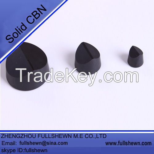 Solid CBN inserts, Solid CBN for metal working