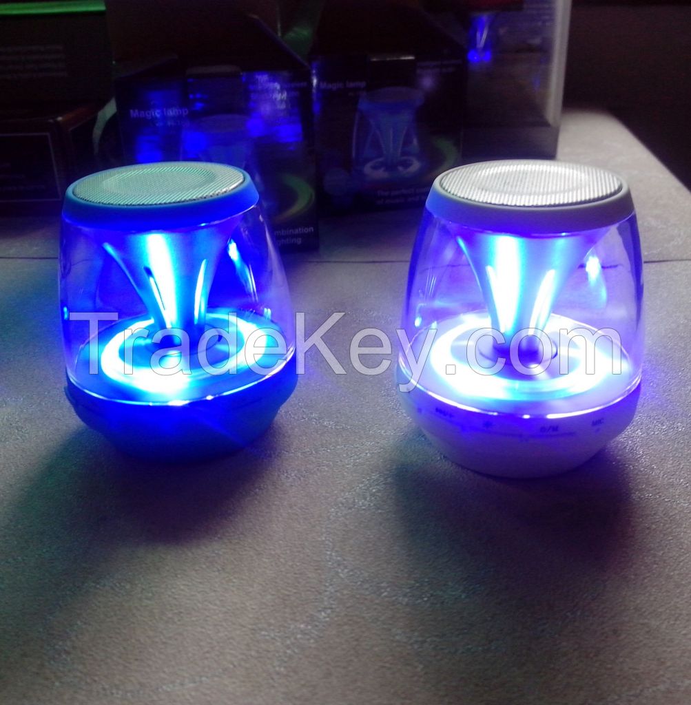 2015 Intelligent wireless bluetooth audio magic lamp speaker