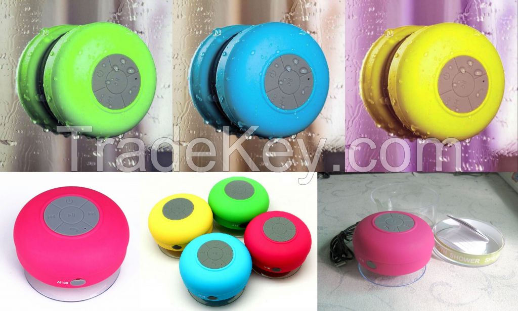 Wireless portable Waterproof Bluetooth Music Shower Speaker hot sale
