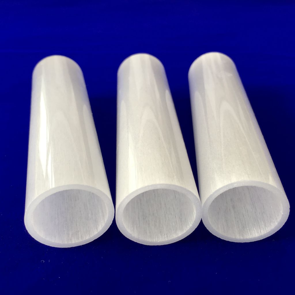 opaque silica quartz heating pipe for lamp