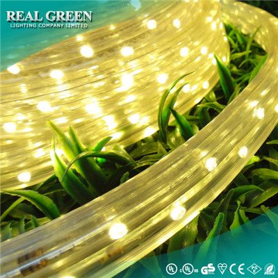 2-Wire 120V Flat Soft White LED Rope Light