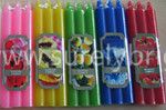 2.2 25cm colorful taper dinner candle
