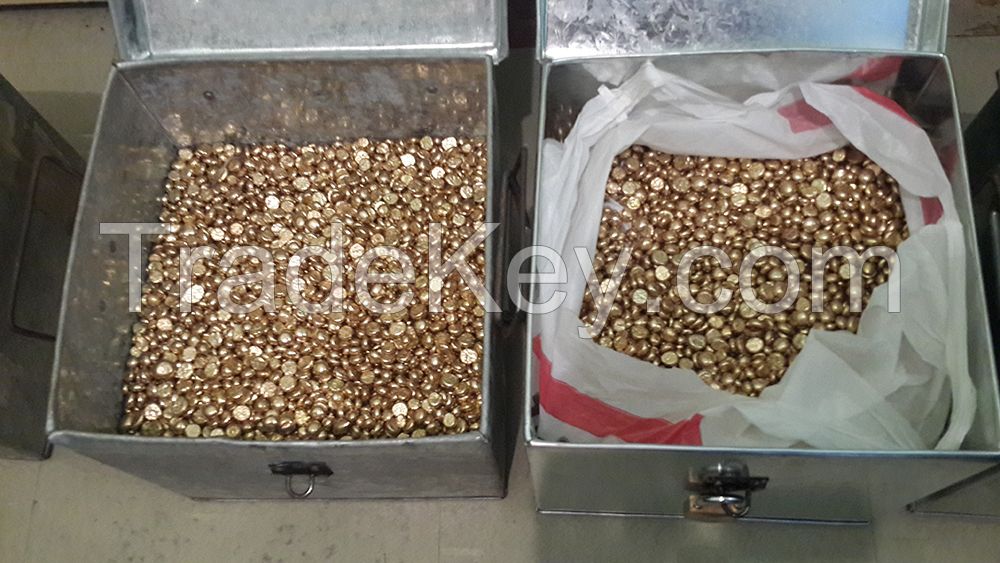 Gold nuggets ready export