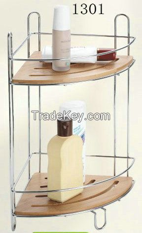 bathroom rack with bamboo 1301