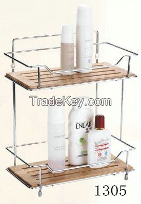 bathroom rack with bamboo 1305