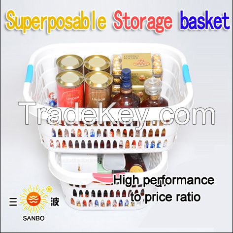 sell large plastic basket A1