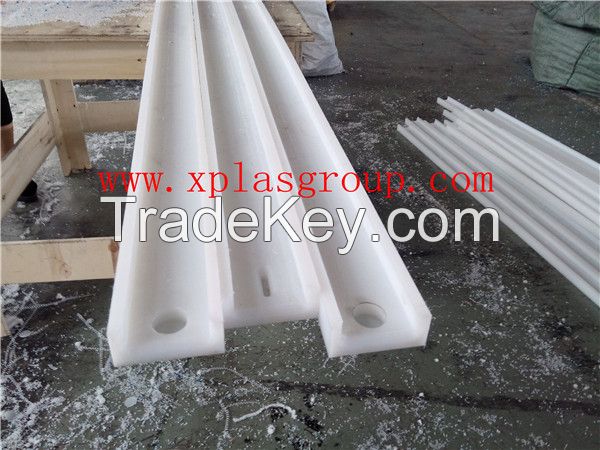 Sell UHMWPE Chain sliding guide, uhmwpe chain track, uhmwpe profile
