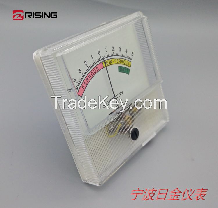 mini analog ammeter for metal detector