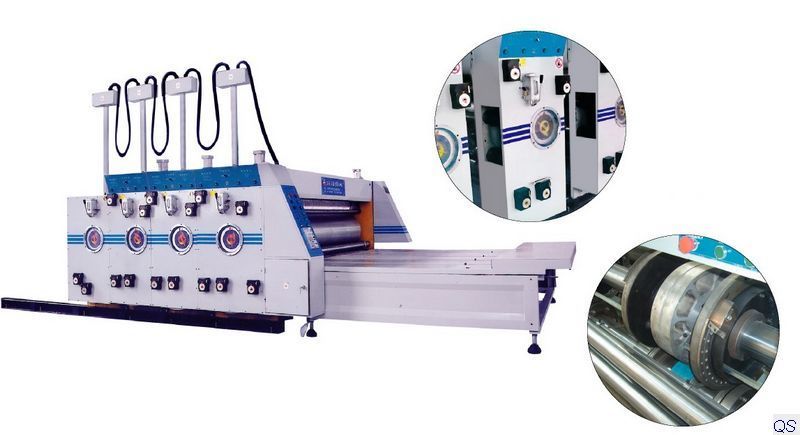 Sell Automatic Flexo Printing and Slotting Die-Cutter carton box making machine