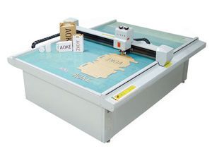 sample maker cutter plotter chipboard color carton box short run production machine