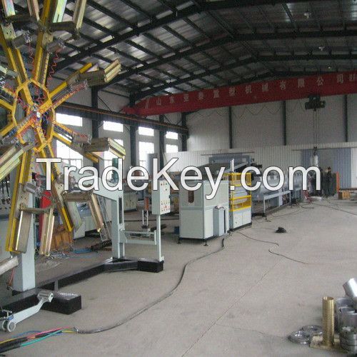 SJRQG-PE Large-caliber Gas and Water-supplying Pipe Extrusion Line