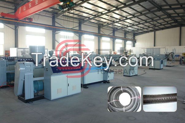 SJDKGZ Punching Spiral Corrugated Pipe Production Line