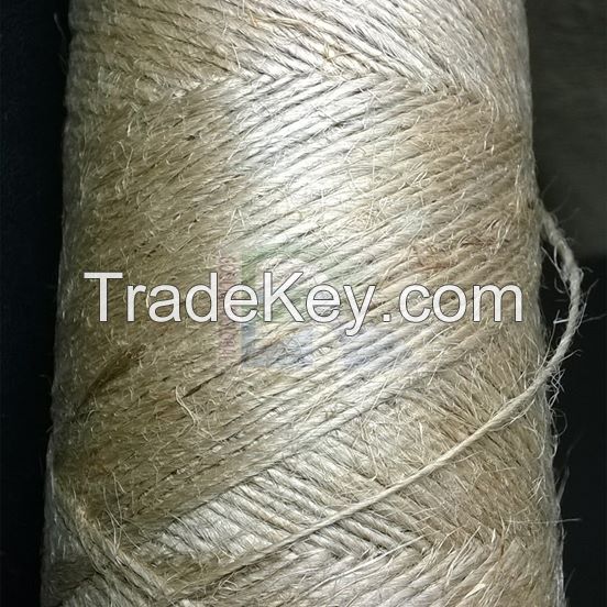 10 Lbs Jute Yarn CB Quality (carpet/special) - Natural Color Jute yarn - 100% Tossa