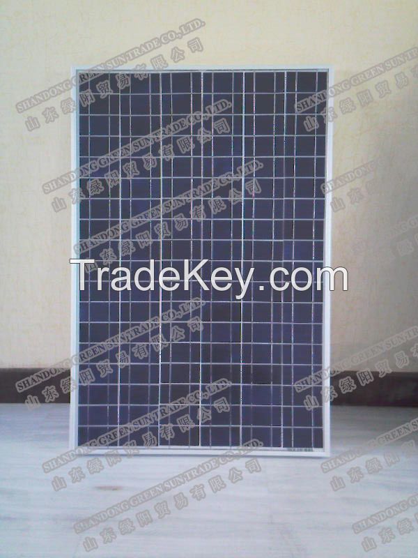 18V 80W-105W poly solar panel