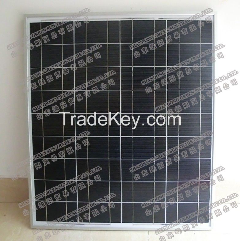 18V 110W-135W poly solar panel