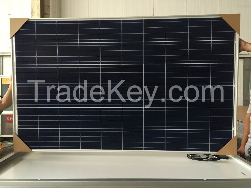 30V 255w-270w poly solar panel with positive tolerance