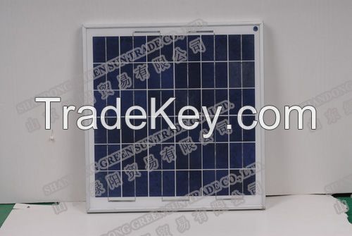 18V 5W-30W poly solar panel