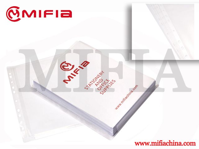 Sheet Protectors, Clear Plastic File Sleeves from China