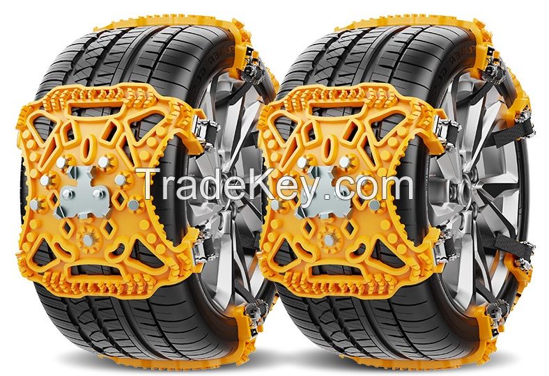 Anti Skid Snow Sand Ice Mud Chains Car Tire Emergency Anti-Skid Non-slip Off-road Road Safety Vehicle for Tire Width 165-315mm