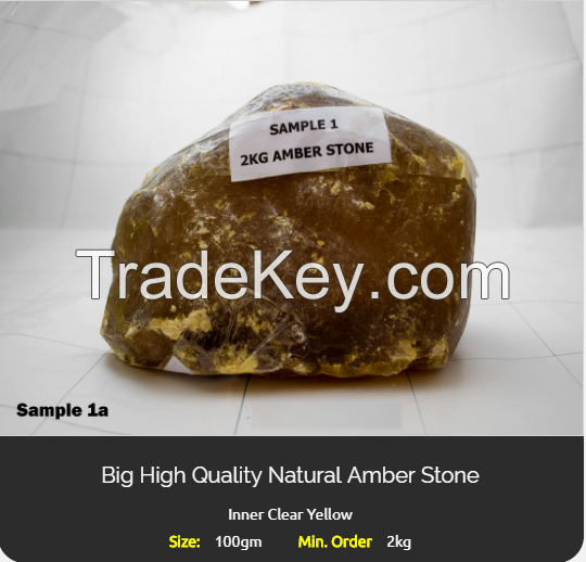 Natural Amber Stone