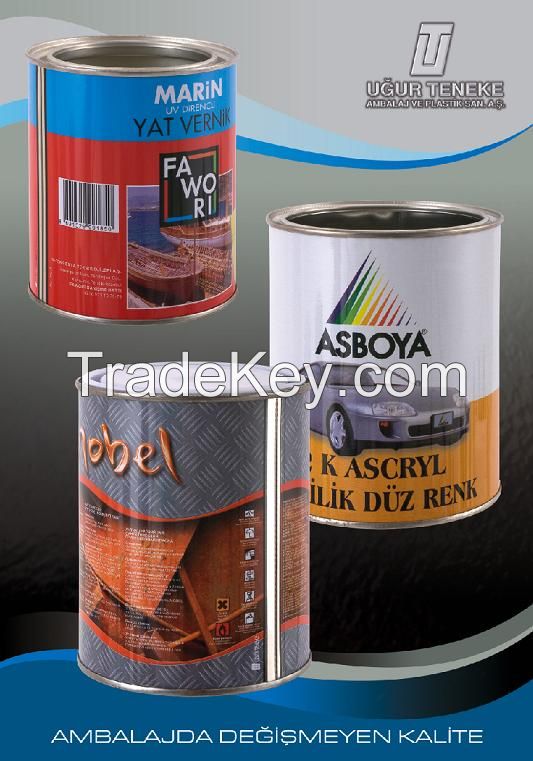 2.5 liters paint  can