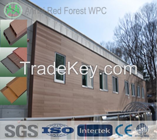 Sell outdoor wall cladding/wood plastic cladding/wpc composite wall panel