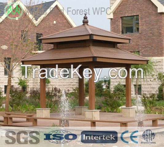 Sell wpc garden gazebos/wpc pergola, wpc garden arbor/wood plastic gazebo