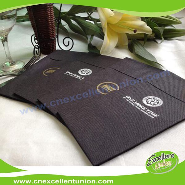 EX-AP-006 Colored Airlaid Paper Napkins, Absorbent Tissue Paper, Airlaid Towels, Airlaid Cutlery Bag