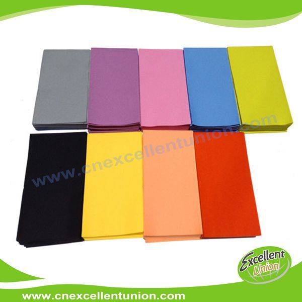 EX-AP-017 Colored Airlaid Paper Napkins, Absorbent Tissue Paper, Airlaid Towels, Airlaid Cutlery Bag