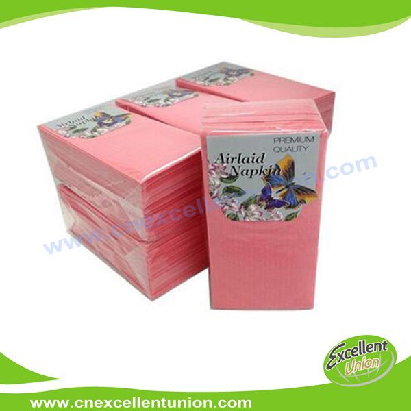 EX-AP-008 Colored Airlaid Paper Napkins, Absorbent Tissue Paper, Airlaid Towels, Airlaid Cutlery Bag