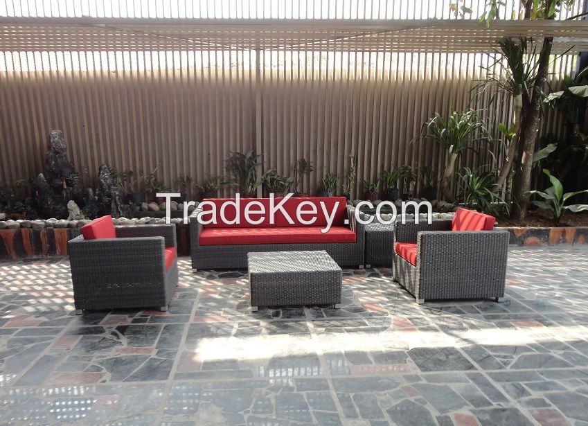 New Poly Rattan Furniture, Sofa Set