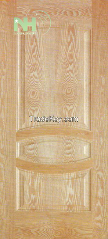 molded natural veneer door skin-5727#/MDF/HDF